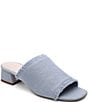 Color:Blue Bliss - Image 1 - Refresh Recycled Linen Slide Sandals