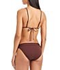 Sanctuary Refresh Rib Solid Tunnel Triangle Swim Top & Refresh Rib Solid Banded Waist Hipster Swim Bottom - Image 2