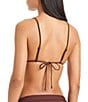 Sanctuary Refresh Rib Solid Tunnel Triangle Swim Top - Image 2