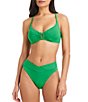 Sanctuary Refresh Rib Underwire Tie Back Bra Swim Top - Image 3