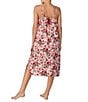 Sanctuary Satin Sleeveless Scoop Neck Floral Print Chemise, Color:Blush Floral - Image 2