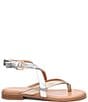 Color:Nude Bronze - Image 2 - Scenic Leather Strappy Sandals