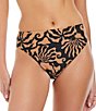 Sanctuary Shell We High Leg High Waist Swim Bottom - Image 1