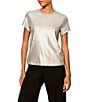 Sanctuary Shine Perfect Crew Neck Short Sleeve Tee - Image 1