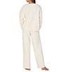 Sanctuary Solid Round Neck Long Sleeve Knit Pajama Set - Image 2