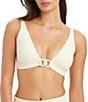 Sanctuary Stay Connected Long Line Triangle Swim Top - Image 1