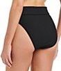 Sanctuary Stay Connected Solid Texture High Waist Swim Bottom - Image 5