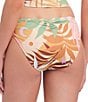 Sanctuary Summer Vibes Scoop Waist Back Cinched Hipster Swim Bottom, Color:Multi - Image 2