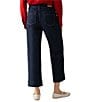 Sanctuary The Marine Denim Wide Leg Cropped Jeans, Color:Magnetic - Image 2