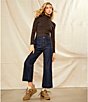 Sanctuary The Marine Denim Wide Leg Cropped Jeans, Color:Magnetic - Image 5