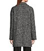 Sanctuary Wool Double Button Novelty Notch Collar Double Breasted Coat, Color:Black/White Herringbone - Image 3
