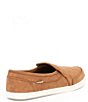 Color:Tobacco Brown - Image 2 - Pair O Dice Leather Slip-On Shoes