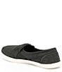Color:Black - Image 3 - Pair O Dice Canvas Slip-On Shoes