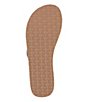 Color:Champagne - Image 6 - Women's Yoga Joy Shimmer Metallic Flip Flops