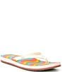 Color:Rainbow - Image 1 - Yoga Joy Rainbow Thong Sandals