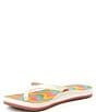 Color:Rainbow - Image 4 - Yoga Joy Rainbow Thong Sandals