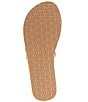 Color:Champagne - Image 6 - Yoga Sandy Metallic Thong Sandals