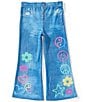 Sara Sara Little Girls Printed Pull-On Jeans - Image 1