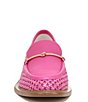 Color:Shocking Pink - Image 6 - Sarto by Franco Sarto Eda 5 Leather Woven Loafers