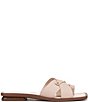 Sarto by Franco Sarto Etta Lizard Embossed Leather Toe Loop Flat Sandals - Image 2