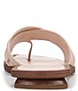 Sarto by Franco Sarto Etta Lizard Embossed Leather Toe Loop Flat Sandals - Image 3