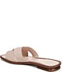 Sarto by Franco Sarto Etta Lizard Embossed Leather Toe Loop Flat Sandals - Image 4
