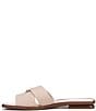 Sarto by Franco Sarto Etta Lizard Embossed Leather Toe Loop Flat Sandals - Image 5