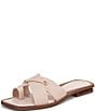 Sarto by Franco Sarto Etta Lizard Embossed Leather Toe Loop Flat Sandals - Image 6