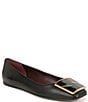 Color:Black - Image 1 - Sarto by Franco Sarto Flexa Amaya Leather Ballet Flats