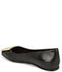 Color:Black - Image 4 - Sarto by Franco Sarto Flexa Amaya Leather Ballet Flats