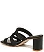 Color:Black - Image 4 - Sarto by Franco Sarto Flexa Carly Leather Slide Sandals