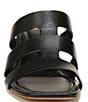Color:Black - Image 6 - Sarto by Franco Sarto Flexa Carly Leather Slide Sandals