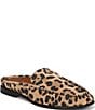 Sarto by Franco Sarto Lainey Leopard Print Suede Mules - Image 1