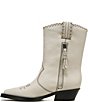 Color:Putty - Image 5 - Sarto by Franco Sarto Lance Leather Western Booties