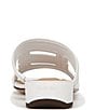 Color:White - Image 3 - Sarto by Franco Sarto Marina Leather Slide Sandals
