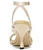 Color:Soft Grey - Image 3 - Sarto by Franco Sarto Reily Ankle Strap Leather Dress Sandals