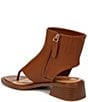 Color:Brown - Image 4 - Sarto By Franco Sarto Skye Leather Gladiator Thong Sandals