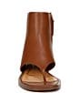 Color:Brown - Image 6 - Sarto By Franco Sarto Skye Leather Gladiator Thong Sandals
