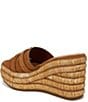 Color:Peanut Brown - Image 4 - Sarto by Franco Sarto Torino Suede Platform Wedge Sandals