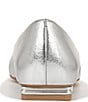 Color:Silver - Image 3 - Sarto by Franco Sarto Tracy Metallic Leather d'Orsay Flats