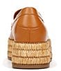 Color:Tan - Image 3 - Sarto by Franco Sarto Tremont Leather Platform Tassel Loafers