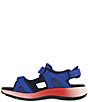 Color:Cobalt - Image 3 - Embark Leather Heel Strap Sport Sandals