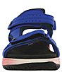 Color:Cobalt - Image 4 - Embark Leather Heel Strap Sport Sandals