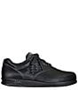 Color:Black - Image 2 - Free Time Woven Side Oxfords