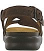 Color:Teddy - Image 2 - Huggy Suede Adjustable Sandals