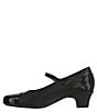 Color:Black Patent - Image 2 - Isabel Leather Patent Block Heel Mary Jane Pumps