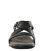 Color:Black - Image 4 - Laguna Comfort Leather Sandals