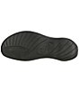 Color:Black - Image 6 - Laguna Comfort Leather Sandals