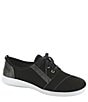 Color:Black/Sparkle - Image 1 - Marnie Suede & Leather Lace-Up Sneakers