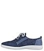 Color:Blue Jay/Nubuck - Image 3 - Marnie Plaid Lace-Up Sneakers